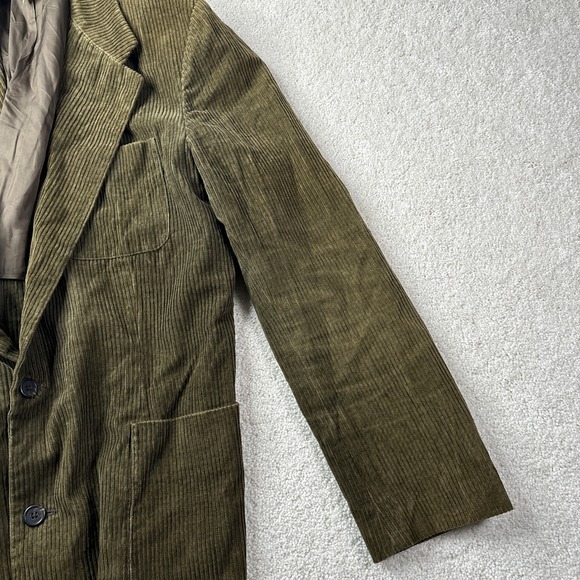 J Crew Oarsman Corduroy Blazer Men's Medium Brown Jacket Sport Coat Preppy - Picture 10 of 13